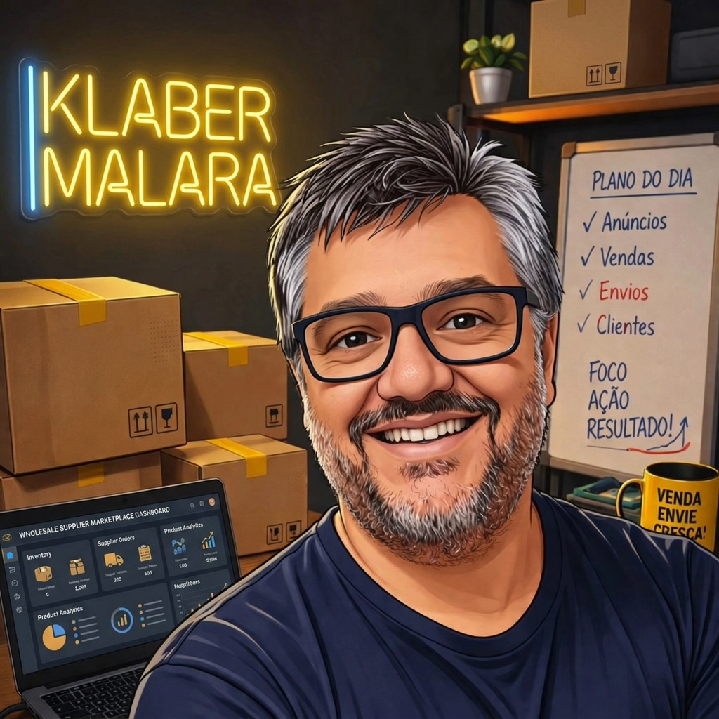 Klaber Malara Seller — fornecedores e rotina de vendas